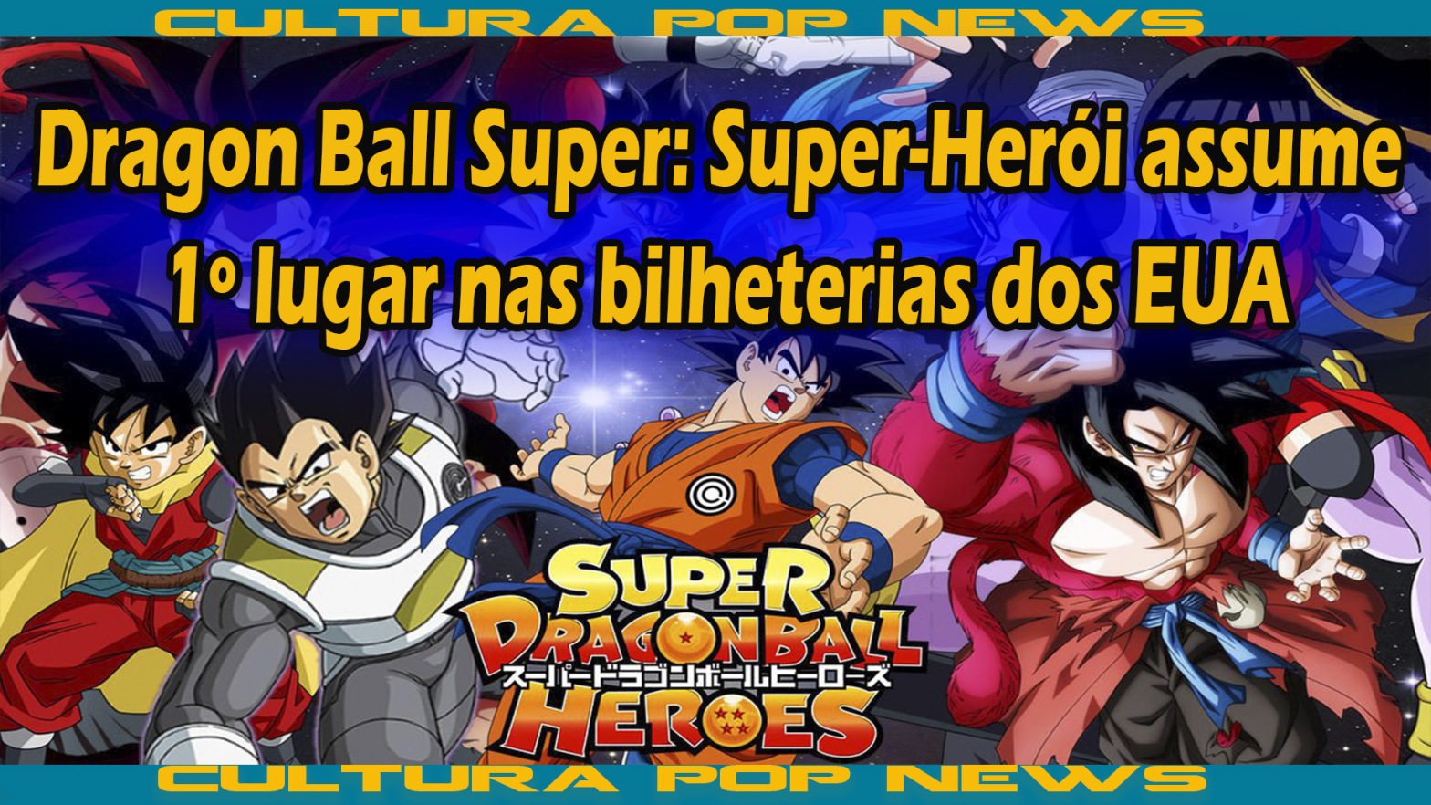 A DUBLAGEM DE DRAGON BALL SUPER HERÓI!!! 
